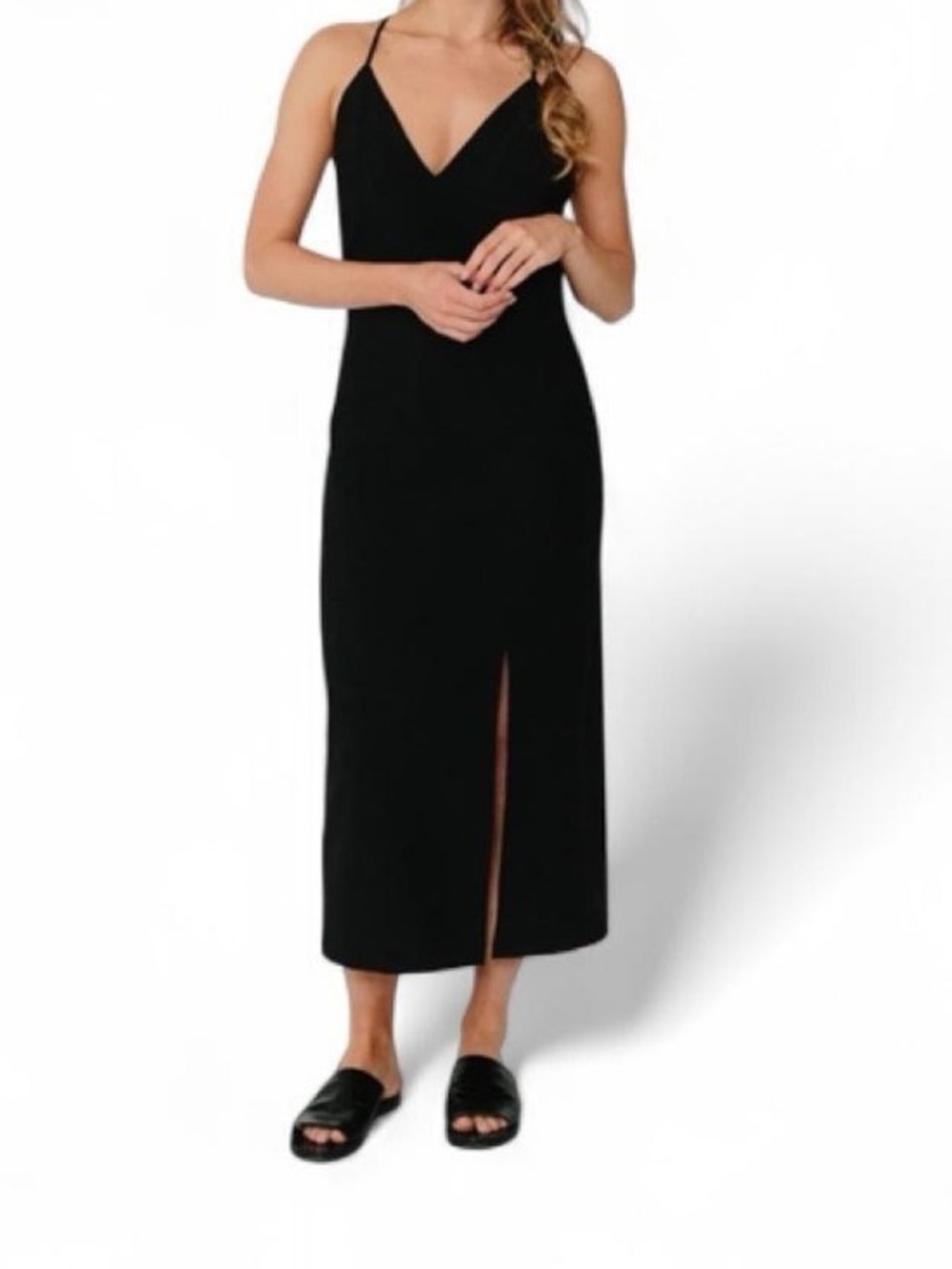 NWT EPOQUE EVOLUTION Eclipse Black Cami Dress - Size XS